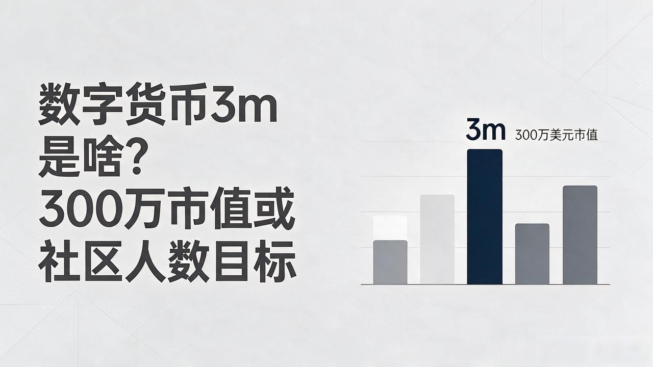 加密货币3m的含义_数字货币3m是什么意思_数字货币说的3m是什么意思