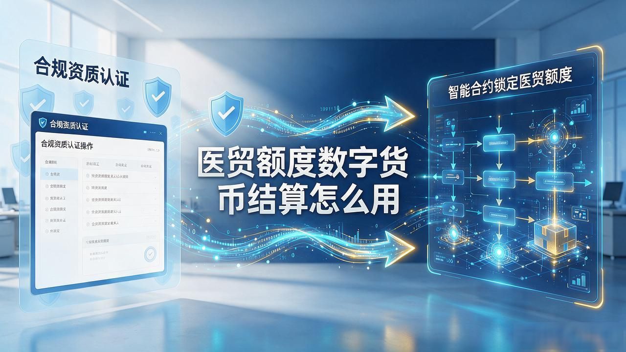 医贸额度区块链支付_医贸额度数字货币_医疗器械跨境贸易数字货币结算