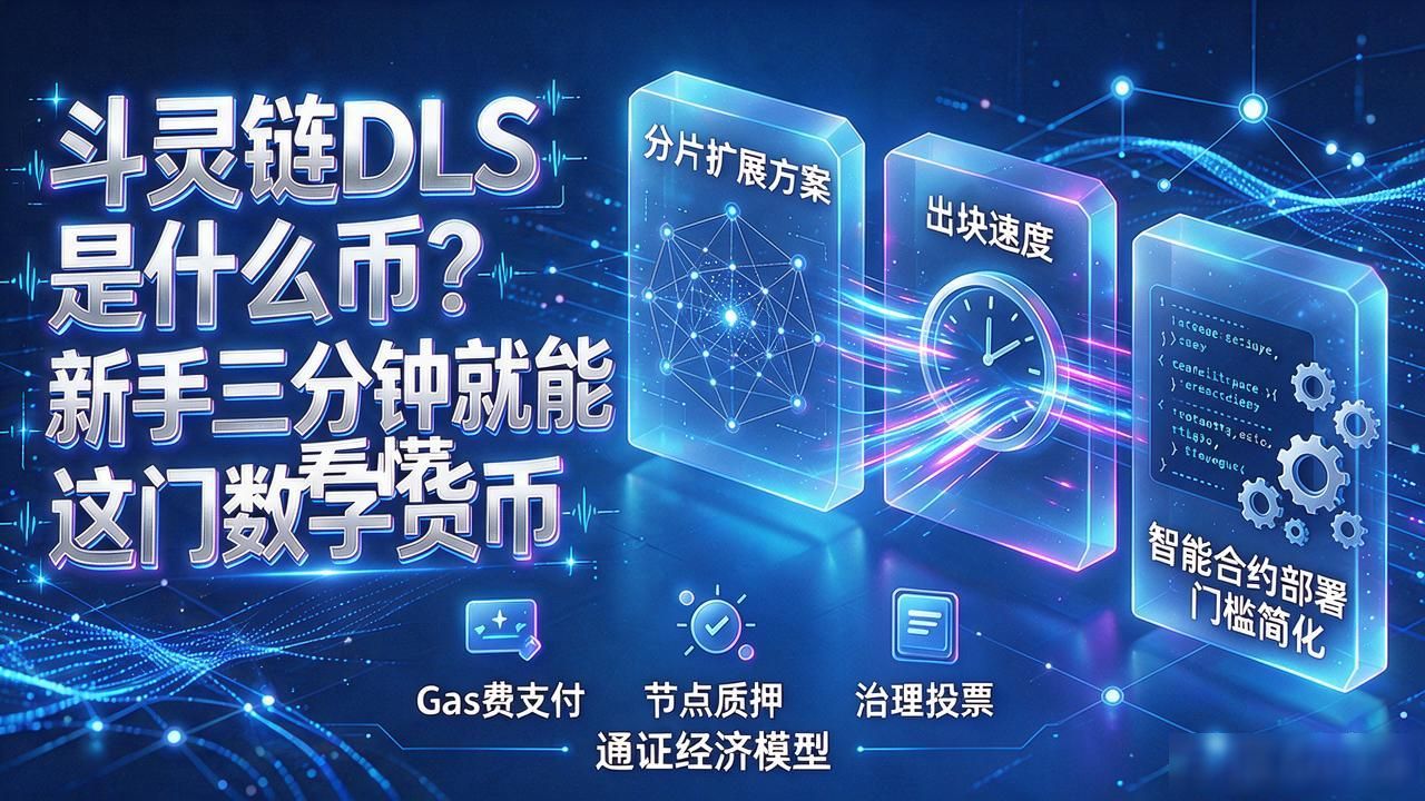 斗灵链DLS去中心化数字资产平台_斗灵链dls数字货币是什么_斗灵链DLS代币核心逻辑与用途