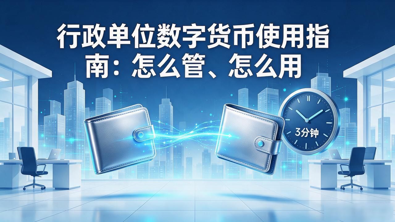 行政单位数字货币开户流程_行政单位数字货币_数字货币提升行政单位财务管理效率