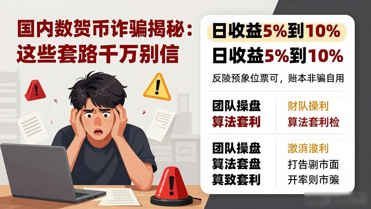 国内数字货币诈骗_高收益零风险骗局识别_虚拟币诈骗套路