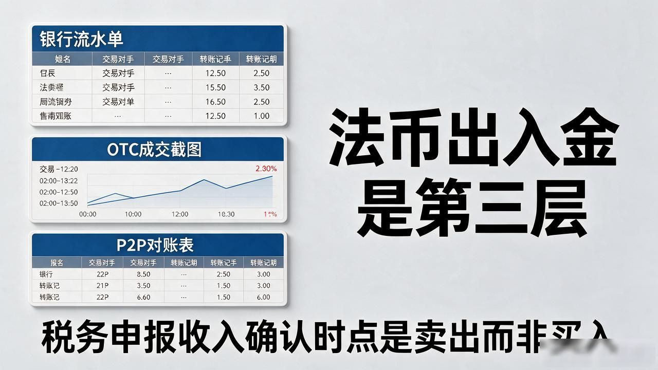 数字货币交易所数据合规三合一核对方法_数字货币所有记录_链上交易记录与法币出入金审计对账