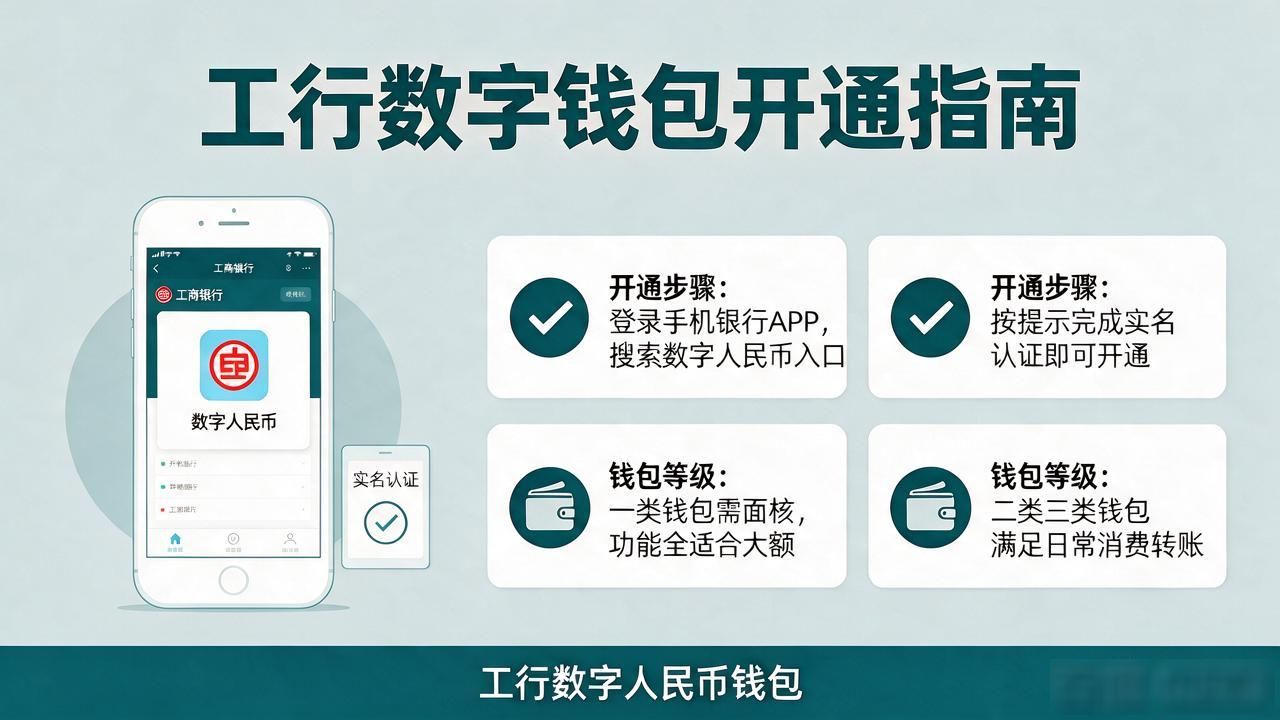 工行数字货币价格表_工行数字人民币钱包开通使用全解析_工行数字人民币钱包等级额度