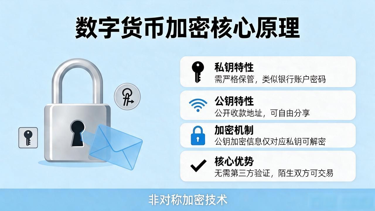 数字货币的加密原理是_数字货币加密技术体系原理 数字货币哈希函数SHA-256 数字货币非对称加密数字签名
