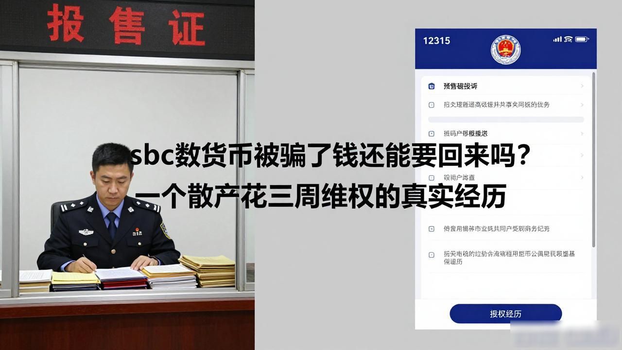 如何举报SBC平台诈骗_SBC数字货币平台被骗追回经验_sbc数字货币被骗