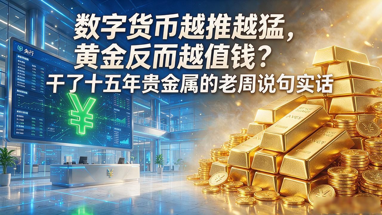 数字货币与黄金关系_贵金属市场分析_数字化货币利好黄金