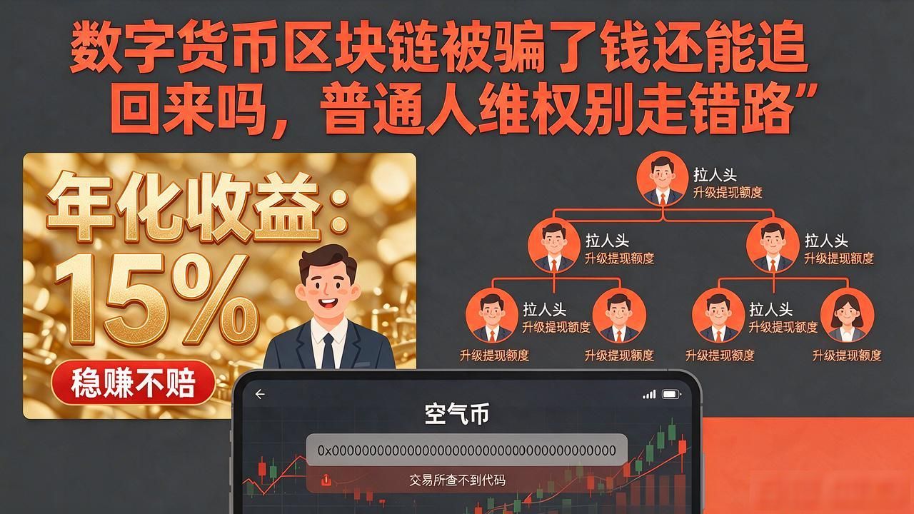 数字货币区块链被骗_高回报数字货币项目骗局_区块链理财骗局