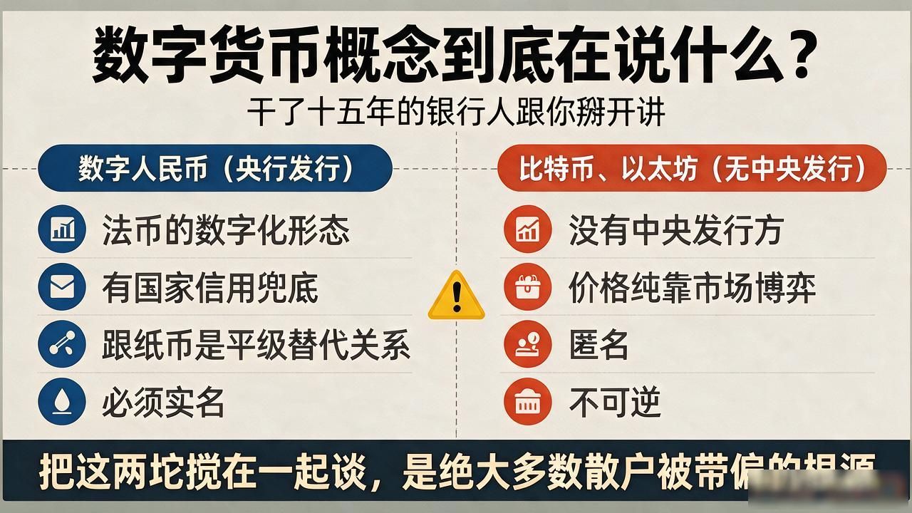 重点聚焦数字货币概念_数字货币去中介化原理_数字人民币与比特币区别