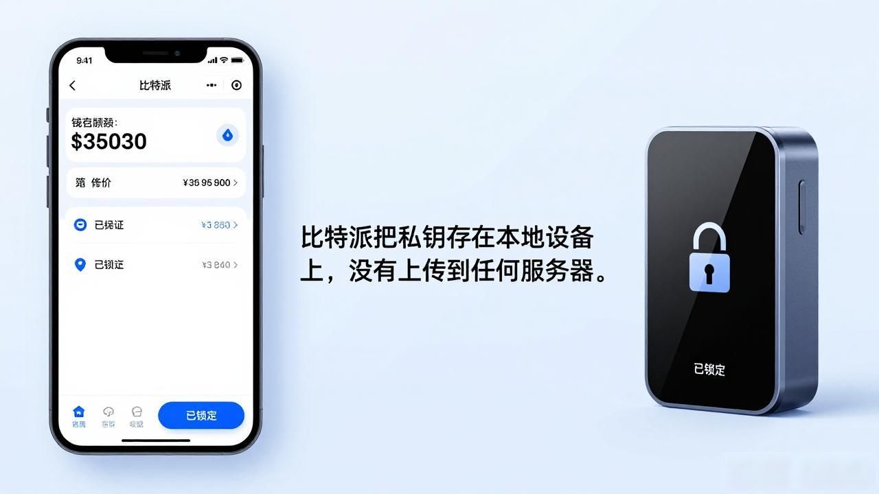 比特派钱包非托管私钥安全使用指南_什么是比特派钱包_多链加密货币冷存储教程