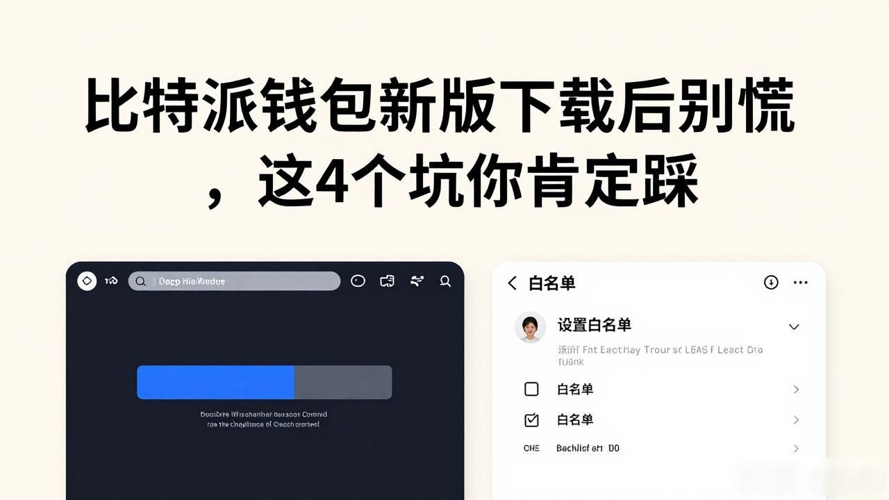 下载比特派钱包APP最新版本后的常见问题_比特派钱包新版界面突变_助记词导入验证失败