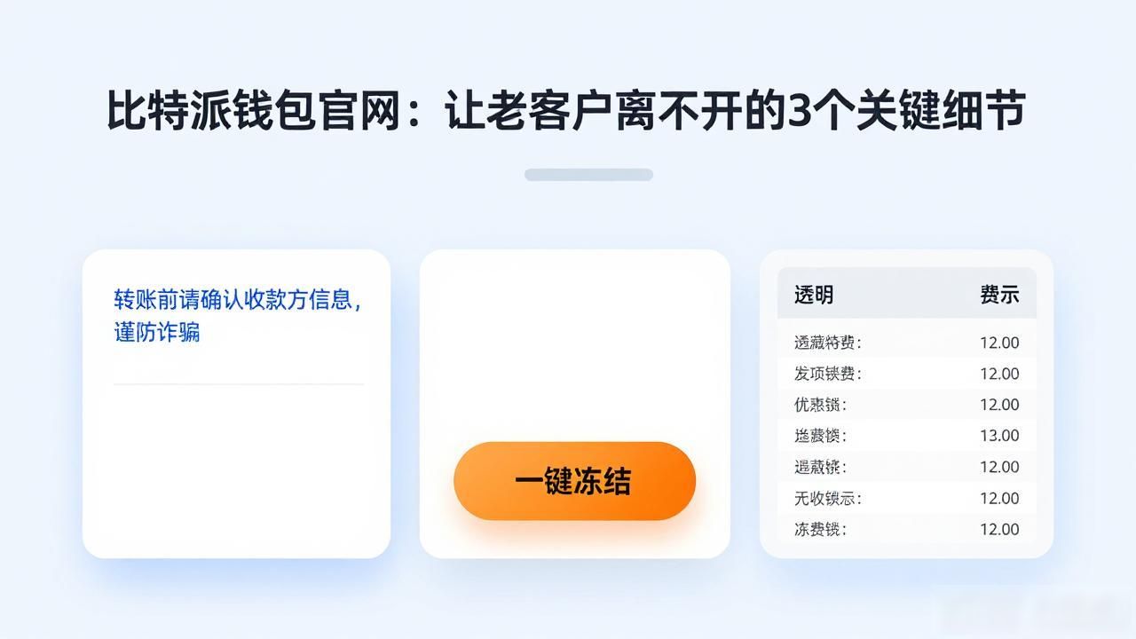 数字资产服务官网用户体验优化_官网信任感建立策略_如何通过比特派钱包网址强化客户忠诚？