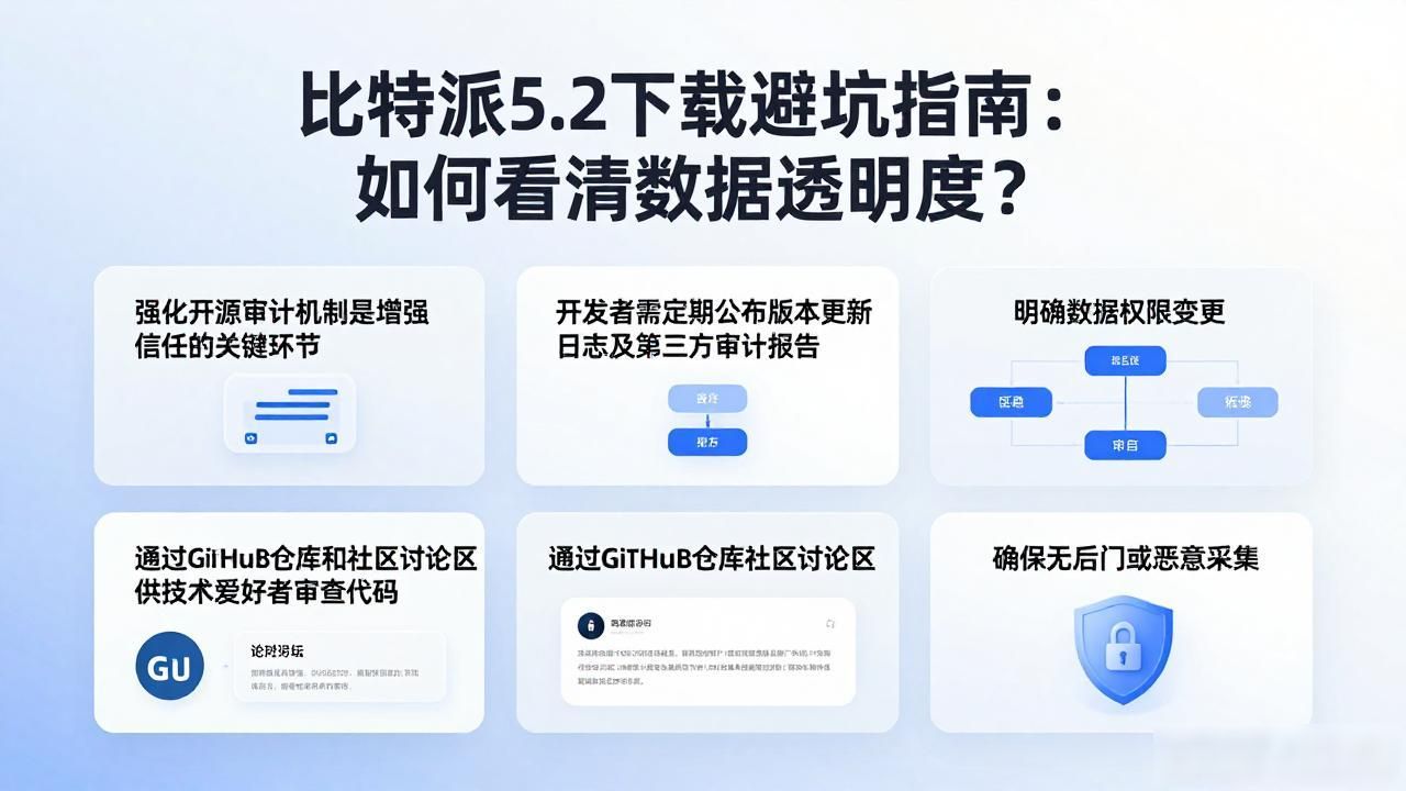 如何在比特派钱包5.2下载中增强数据透明度？_开源审计机制增强信任_比特派钱包5.2下载安装安全透明度