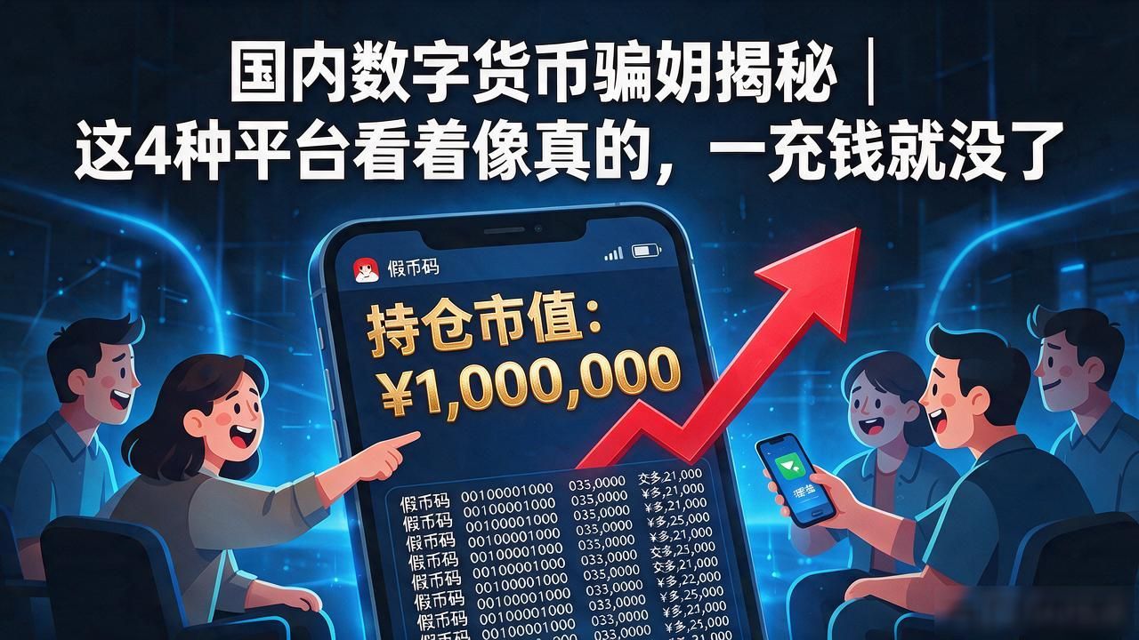 金融诈骗 数字货币套路_国内数字货币骗局揭秘_空气币 传销平台