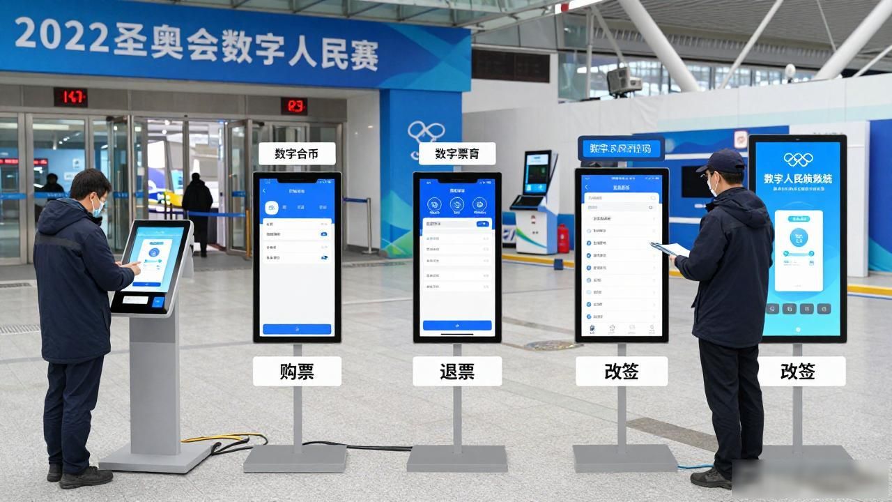 冬奥2022数字货币_数字人民币冬奥试点_数字人民币线下支付场景