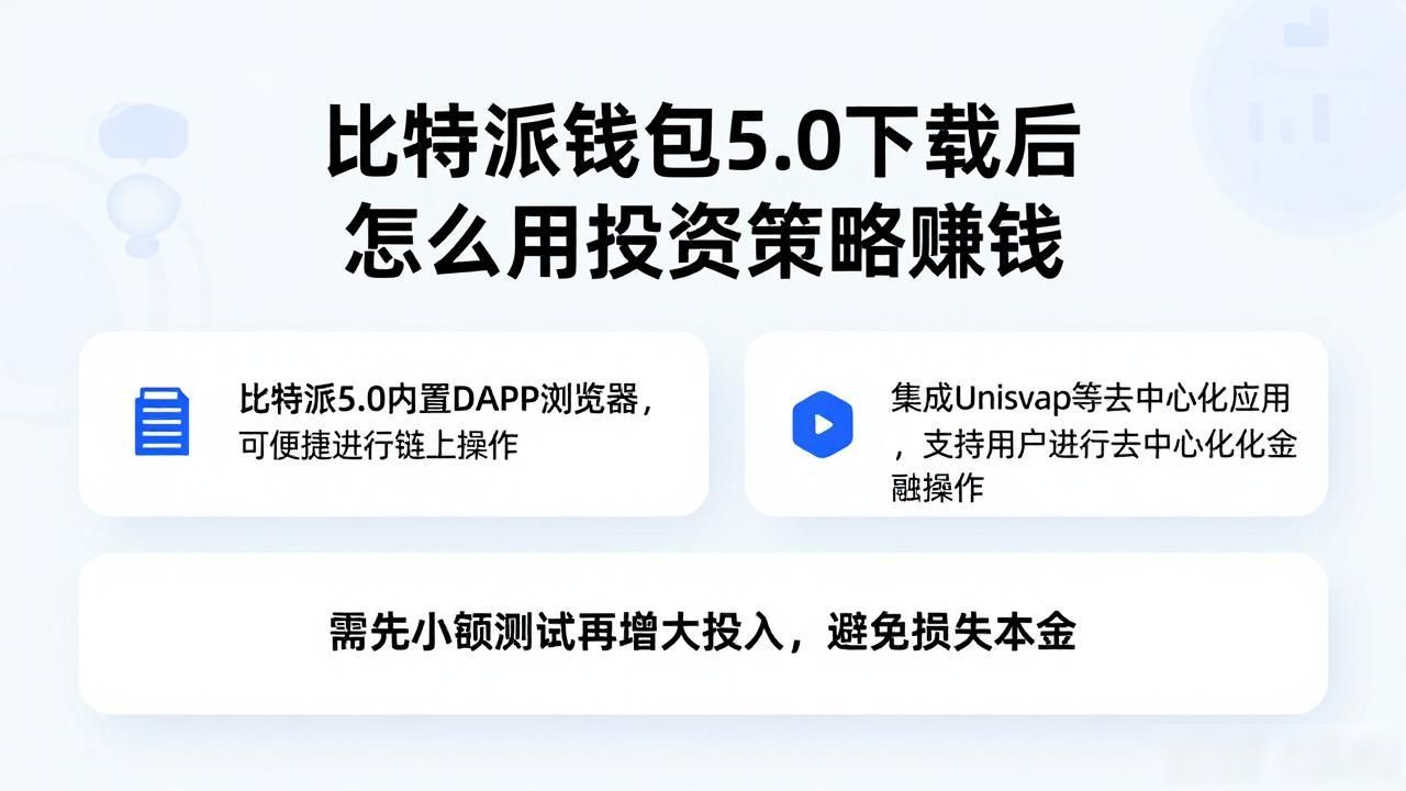 比特派5.0内置DApp浏览器链上操作策略_如何通过比特派钱包5.0官方下载运营投资策略？_比特派钱包5.0多链资产冷热钱包管理