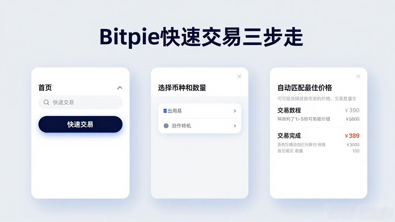 加密货币市场交易技巧_Bitpie交易所快速交易功能_如何通过 Bitpie 交易所实现快速交易