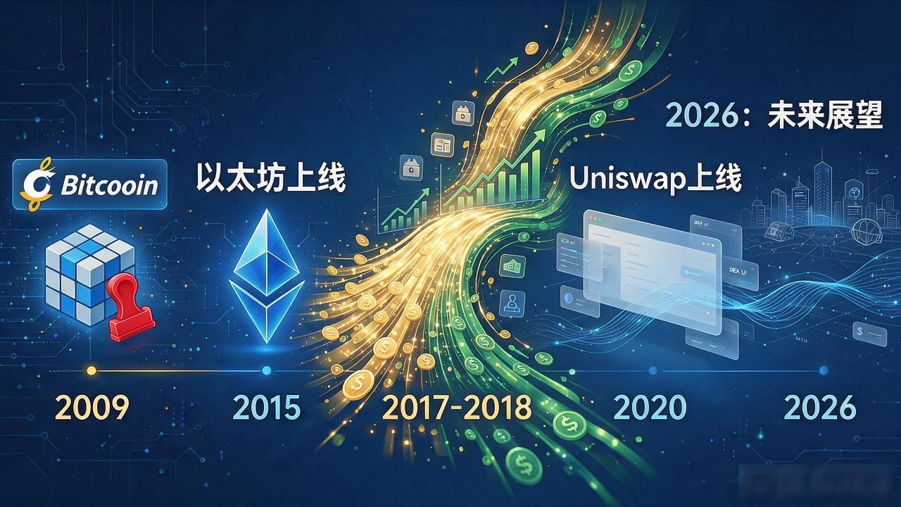数字货币历史大事记时间线_数字货币历史消息_比特币发展历程关键节点