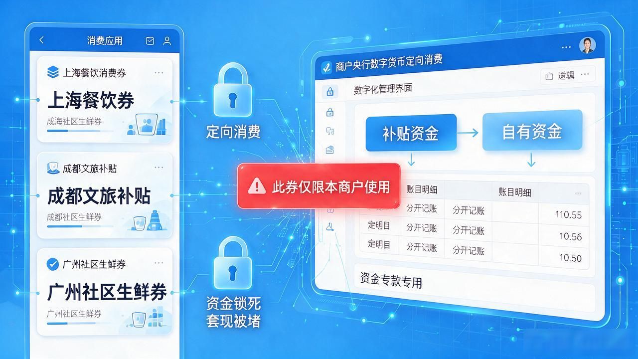 数字人民币条件支付能力_定向消费补贴使用规则_数字货币定向消费