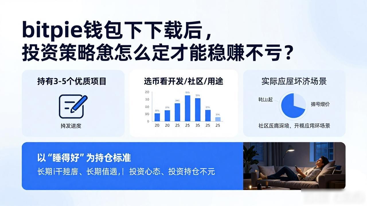 下载bitpie钱包后如何有效制定投资策略,实现资产的持续增长与稳健增值?_投资策略_币种选择