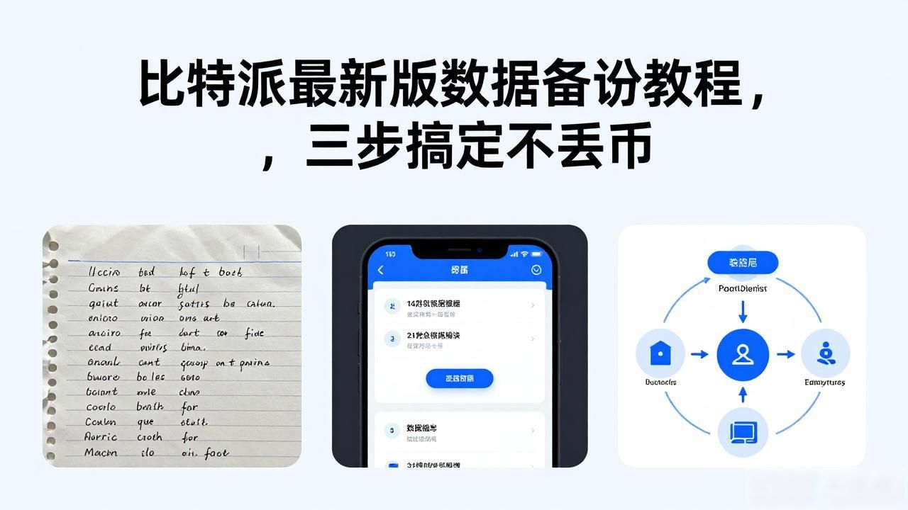 比特派钱包备份流程_如何在比特派官方下载最新版中进行数据备份?_助记词安全存储方法