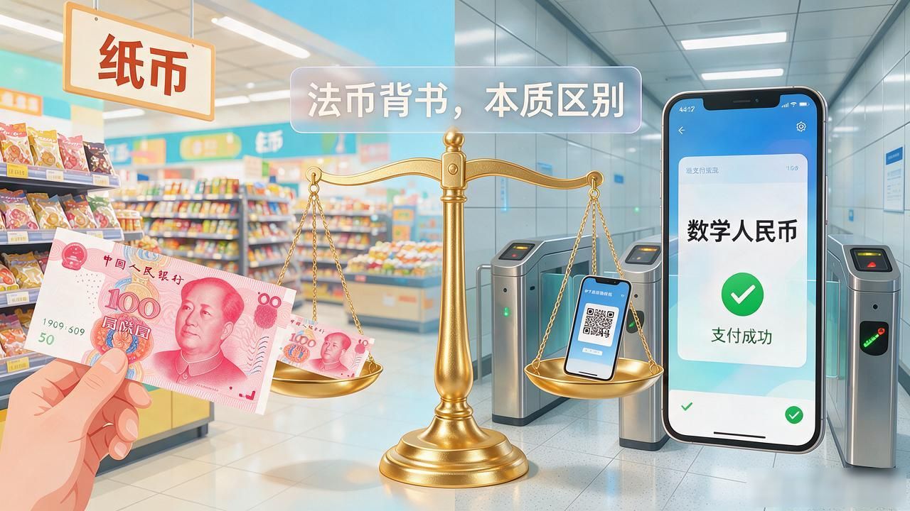 数字人民币与纸币的关系_数字货币与纸币关系_数字人民币试点老年人使用体验