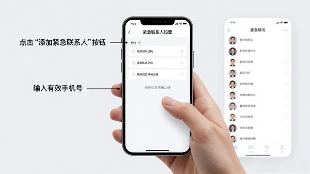 紧急联系人协助提款_钱站紧急联系人_如何通过Bitpie钱包APP进行紧急联系人设置?