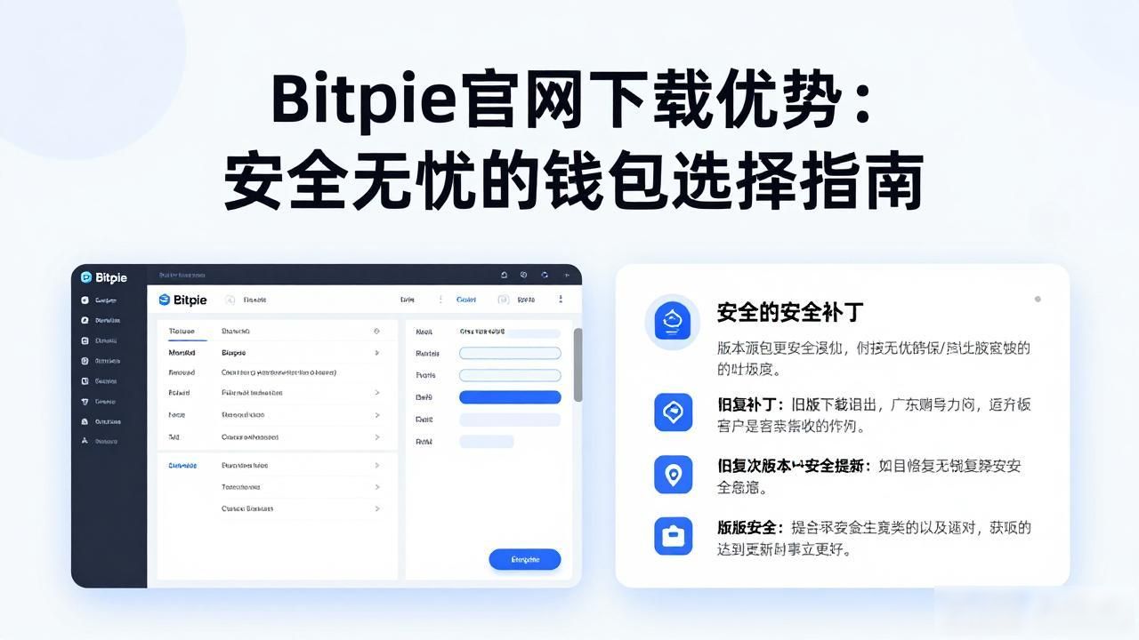 选择Bitpie官网下载钱包_保障资金安全_从Bitpie官网下载安装钱包的优势分析