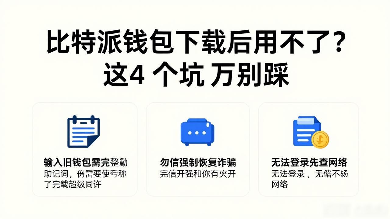 下载比特派钱包app后需要注意的常见问题及其解决方案,帮助您顺利使用。_比特派钱包助记词安全存储_私钥与助记词重要性