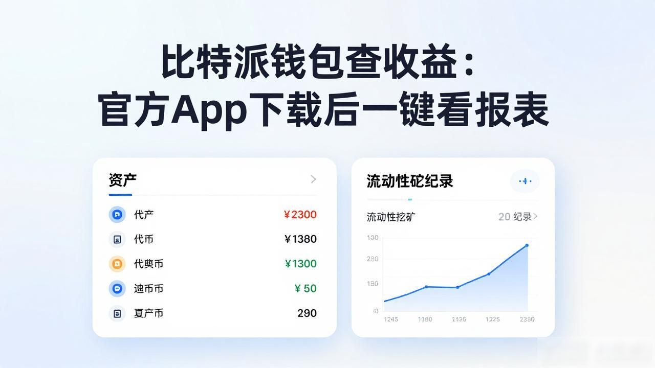 如何在比特派钱包下载官方app中查看收益报告?_比特派钱包收益查看_比特派钱包资产界面