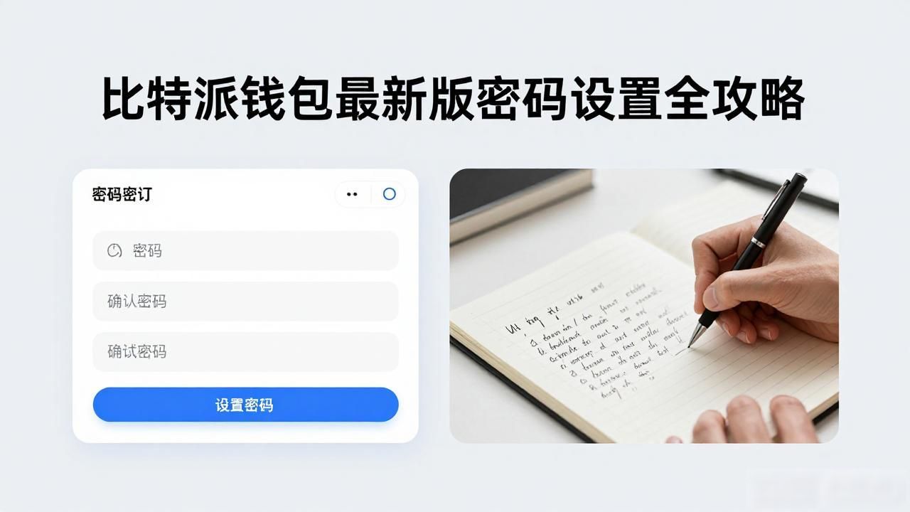 如何使用比特派钱包最新版设置密码_资产管理员_密码安全