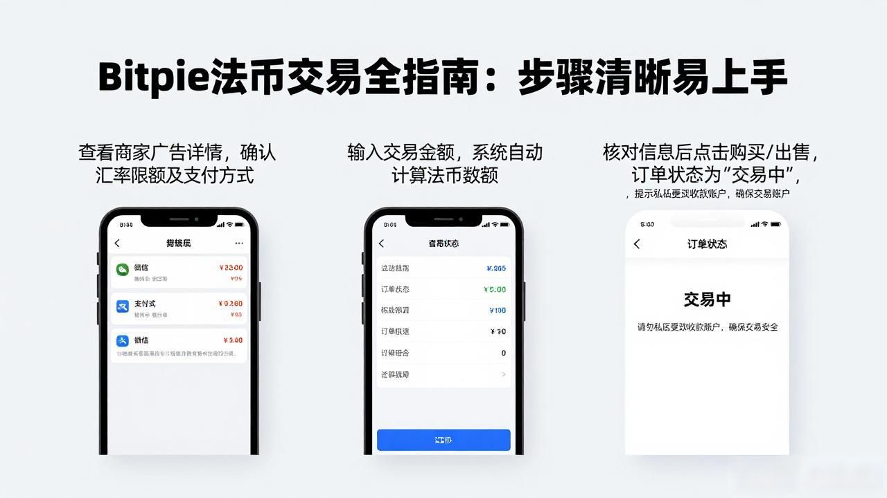 Bitpie官网法币交易流程_Bitpie官网法币交易风险防范_如何在Bitpie官网中进行法币交易?